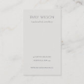 Halloween Pumpkin Spider Logo Display Visitekaartje (Achterkant)