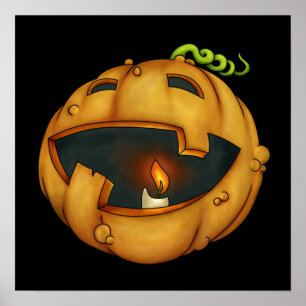 Halloween Pumpkin - SRF Poster