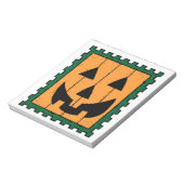 HALLOWEEN PUMPKIN STAMP NOTITIEBLOK (Linkerzijde)