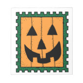 HALLOWEEN PUMPKIN STAMP NOTITIEBLOK (Voorkant)