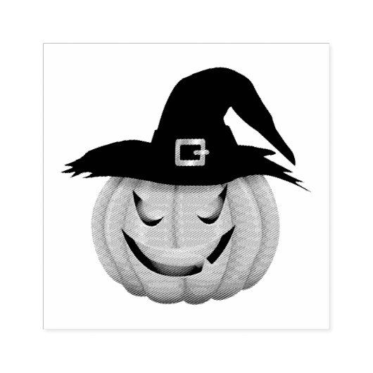 Halloween Pumpkin Stamp Rubberstempel (Afrduk)