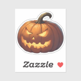 Halloween Pumpkin Sticker
