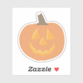 Halloween Pumpkin Sticker (Vel)