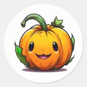 Halloween Pumpkin Stickers (Voorkant)
