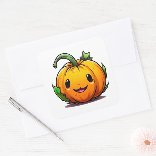 Halloween Pumpkin Stickers (Envelop)