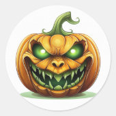 Halloween Pumpkin Stickers (Voorkant)