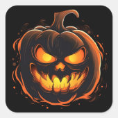 Halloween Pumpkin Stickers (Voorkant)