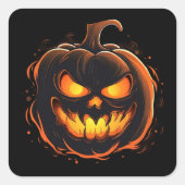 Halloween Pumpkin Stickers (Voorkant)