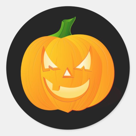 Halloween Pumpkin Stickers (Voorkant)