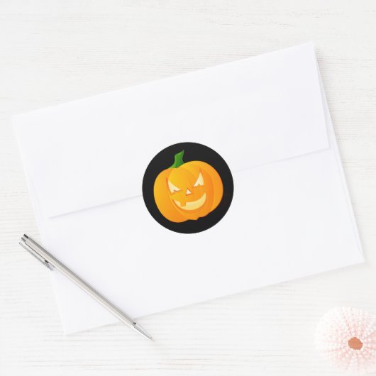 Halloween Pumpkin Stickers (Envelop)