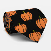 Halloween Pumpkin Stropdas (Opgerold)