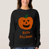 Halloween Pumpkin Sweatshirt (Voorkant)