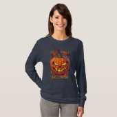 Halloween Pumpkin T-shirt (Voorkant volledig)