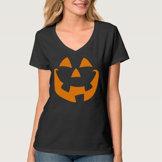 Halloween Pumpkin T-shirt (Voorkant)