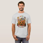 Halloween Pumpkin T-shirt (Voorkant volledig)