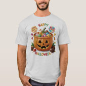 Halloween Pumpkin T-shirt (Voorkant)