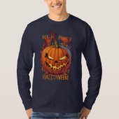 Halloween Pumpkin T-shirt (Voorkant)