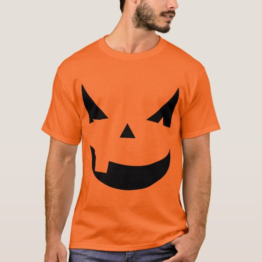 Halloween Pumpkin T-shirt (Voorkant)
