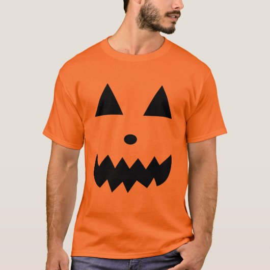 Halloween Pumpkin T-shirt (Voorkant)
