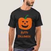 Halloween Pumpkin T-Shirt (Voorkant)
