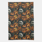 Halloween Pumpkin Theedoek (Verticaal)