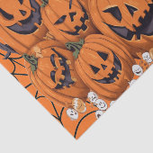 Halloween Pumpkin Tissue Paper Tissuepapier (Detail)