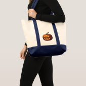 Halloween Pumpkin Tote Bag (Voorkant (product))