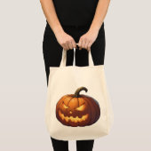 Halloween Pumpkin Tote Bag (Voorkant (product))
