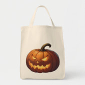 Halloween Pumpkin Tote Bag (Voorkant)
