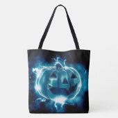 Halloween Pumpkin Tote Bag (Achterkant)