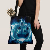 Halloween Pumpkin Tote Bag (Dichtbij)