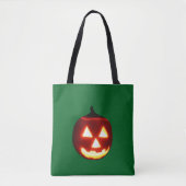 Halloween Pumpkin Tote Bag (Voorkant)