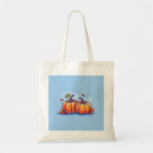 Halloween Pumpkin Tote Bag (Voorkant)
