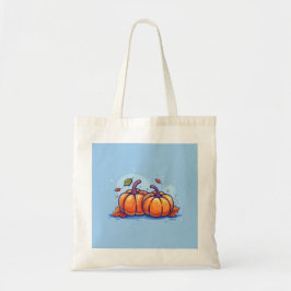 Halloween Pumpkin Tote Bag