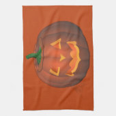 Halloween Pumpkin Towel Jack-O-Lantern Tea Towels Theedoek (Verticaal)
