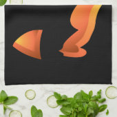 Halloween Pumpkin Towel Jack-O-Lantern Tea Towels Theedoek (Gevouwen)