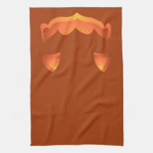 Halloween Pumpkin Towel Jack-O-Lantern Tea Towels Theedoek (Verticaal)