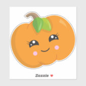 Halloween Pumpkin, Trick or treat, lachende pompoe Sticker (Vel)