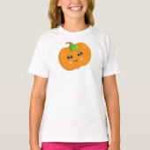 Halloween Pumpkin, Trick or treat, lachende pompoe T-shirt (Voorkant)