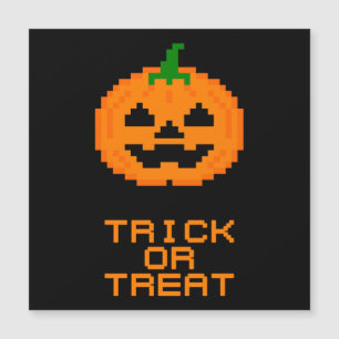 HALLOWEEN PUMPKIN - TRICK OR TREAT Magnetische Kaa
