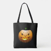 Halloween Pumpkin Trick or treat Tote Bag (Achterkant)
