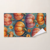 Halloween Pumpkin Vibes Handdoek (Handdoek)