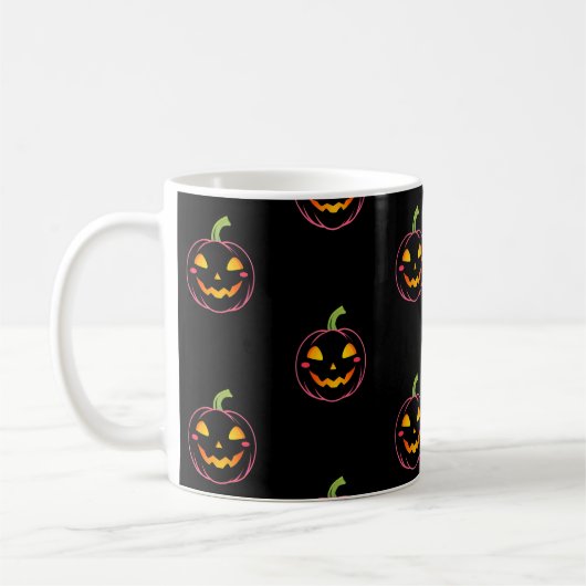 Halloween Pumpkin Vibes Koffiemok (Links)