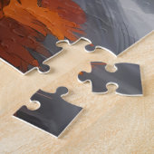 Halloween Pumpkin Vibes Legpuzzel (Zijkant)