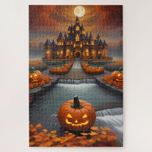Halloween Pumpkin Vibes Legpuzzel (Verticaal)