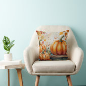 Halloween Pumpkin Vibes ontwerp Kussen (Stoel)