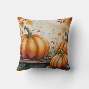 Halloween Pumpkin Vibes ontwerp Kussen