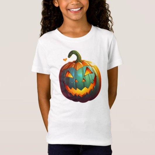 Halloween Pumpkin Vibes T-shirt (Voorkant)