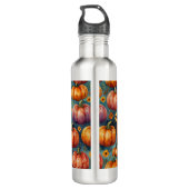 Halloween Pumpkin Vibes Waterfles (Achterkant)