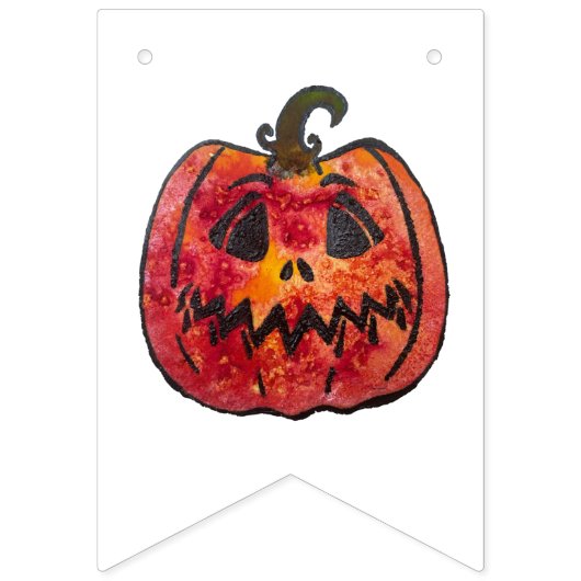 Halloween Pumpkin Vlaggetjes (Tweede vlag)